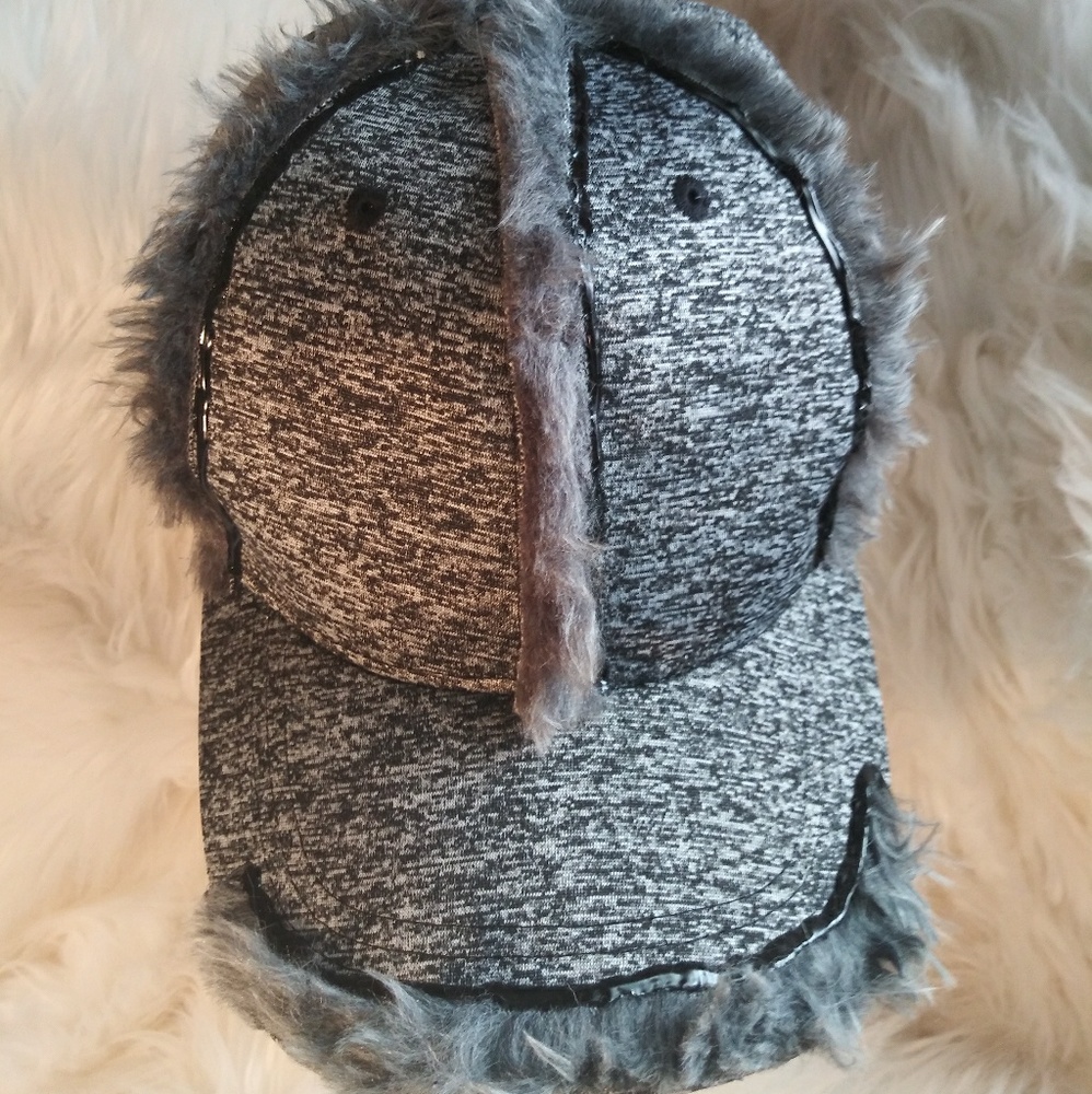 Custom Grey Casual Wear Snapback Hat